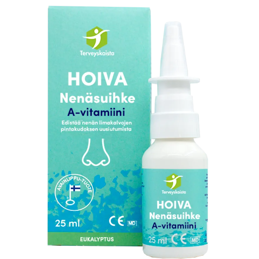 Terveyskaista HOIVA® A-vitamiini Nenäsuihke