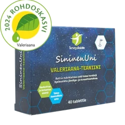 Terveyskaista SininenUni Valeriaana-Teaniini