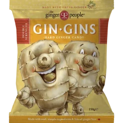 The Ginger People Gin Gins Double Strenght Hard Candy