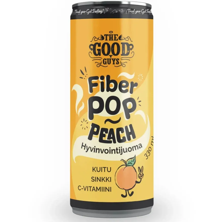 The Good Guys Fiber Pop Peach (Parasta ennen 19.11.2026)