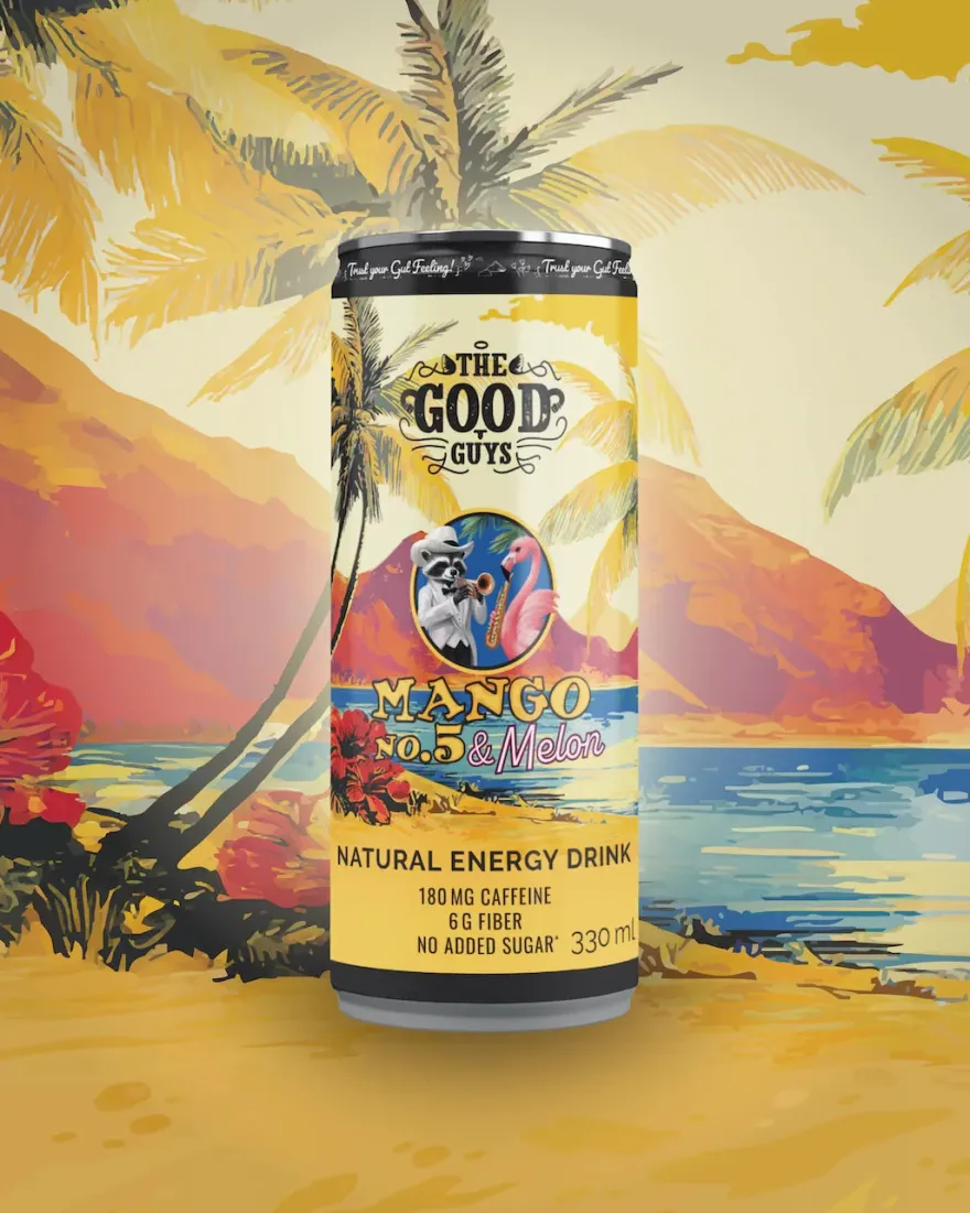 The Good Guys Natural Energy Drink Mango no.5 & Melon