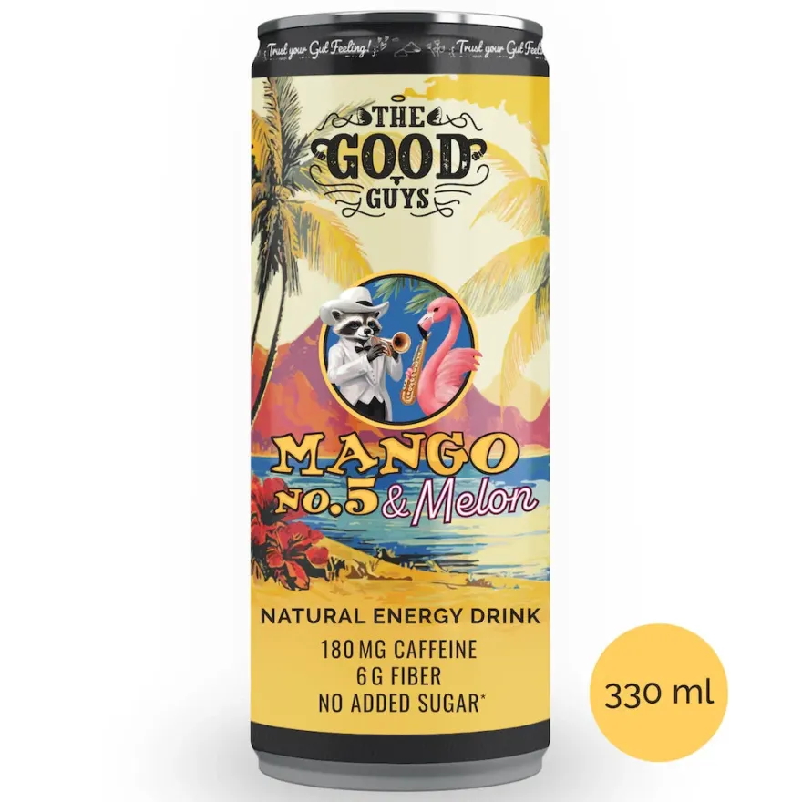 The Good Guys Natural Energy Drink Mango no.5 & Melon