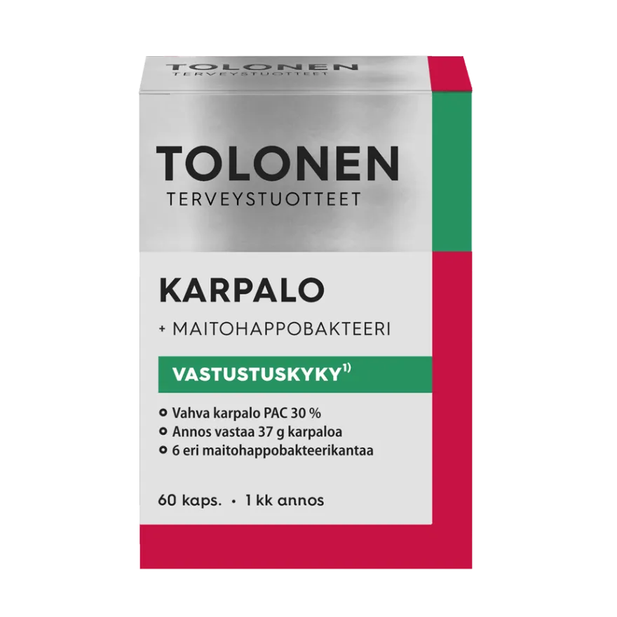 Tolonen Karpalo + Maitohappobakteeri (Parasta ennen 30.09.2026)