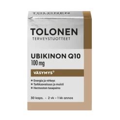 Tolonen Ubikinon 100 mg + B-vitamiinit