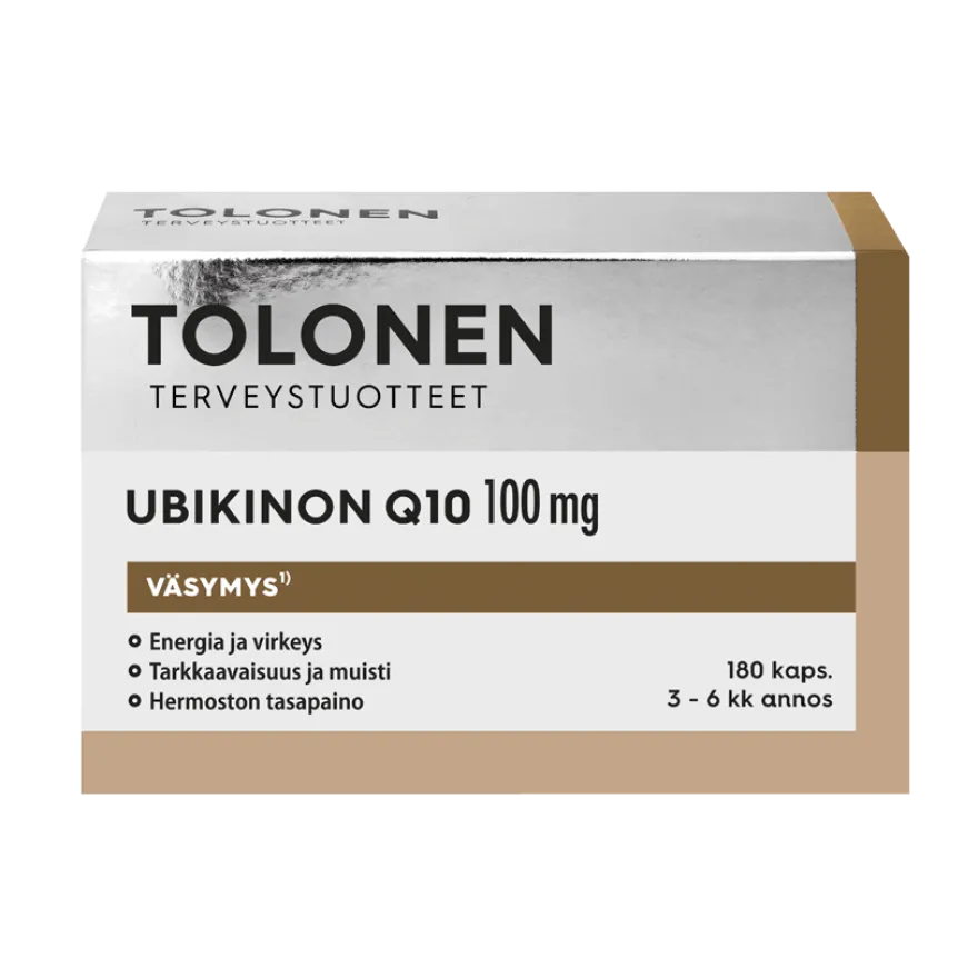 Tolonen Ubikinon 100 mg + B-vitamiinit