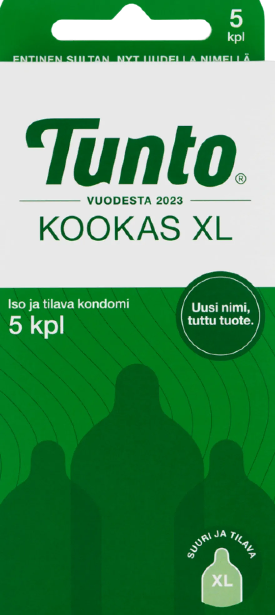 Tunto Kookas XL Kondomi