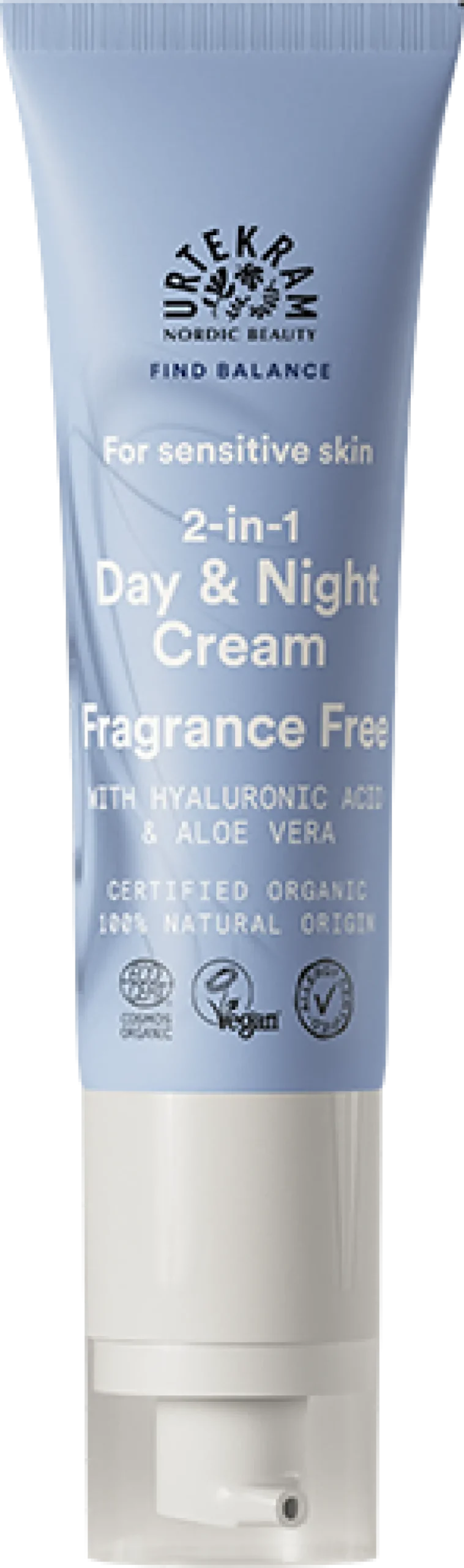 Urtekram Find Balance Fragrance Free Kasvovoide