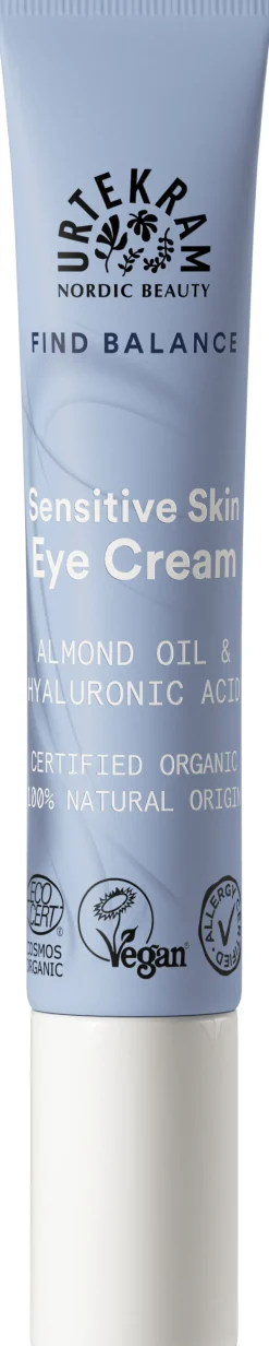 Urtekram Find Balance Fragrance Free Silmänympärysvoide