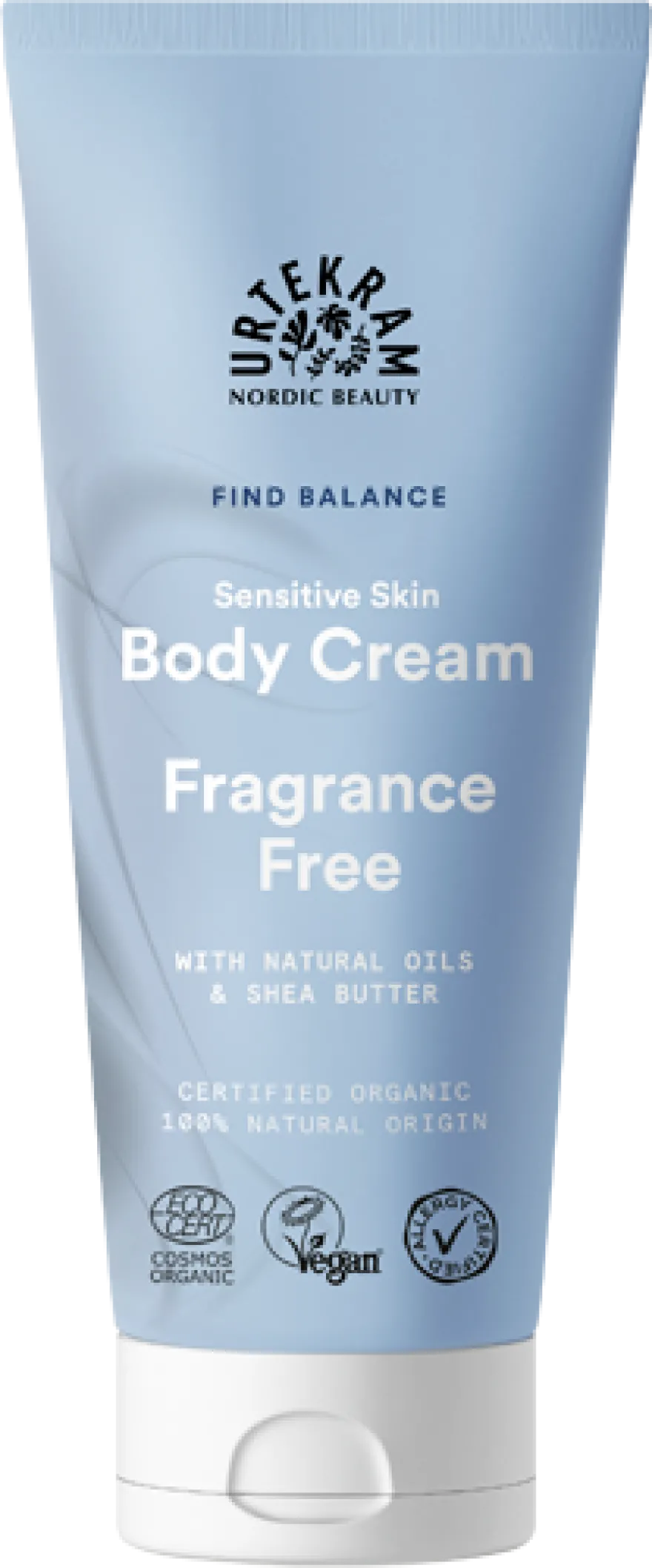 Urtekram Find Balance Fragrance Free Body Cream