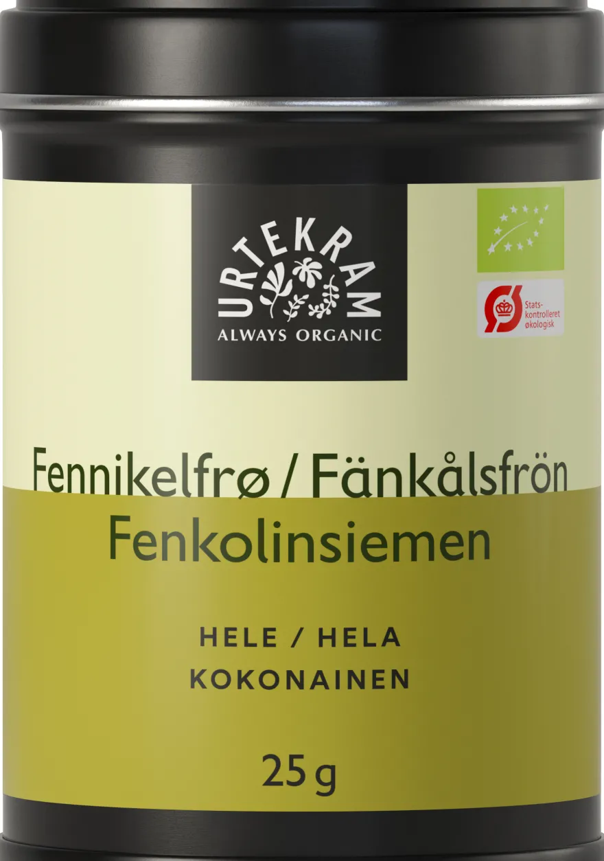Urtekram Luomu Fenkolinsiemen, kokonainen