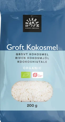 Urtekram Luomu Kookoshiutale (Parasta ennen 19.11.2026)
