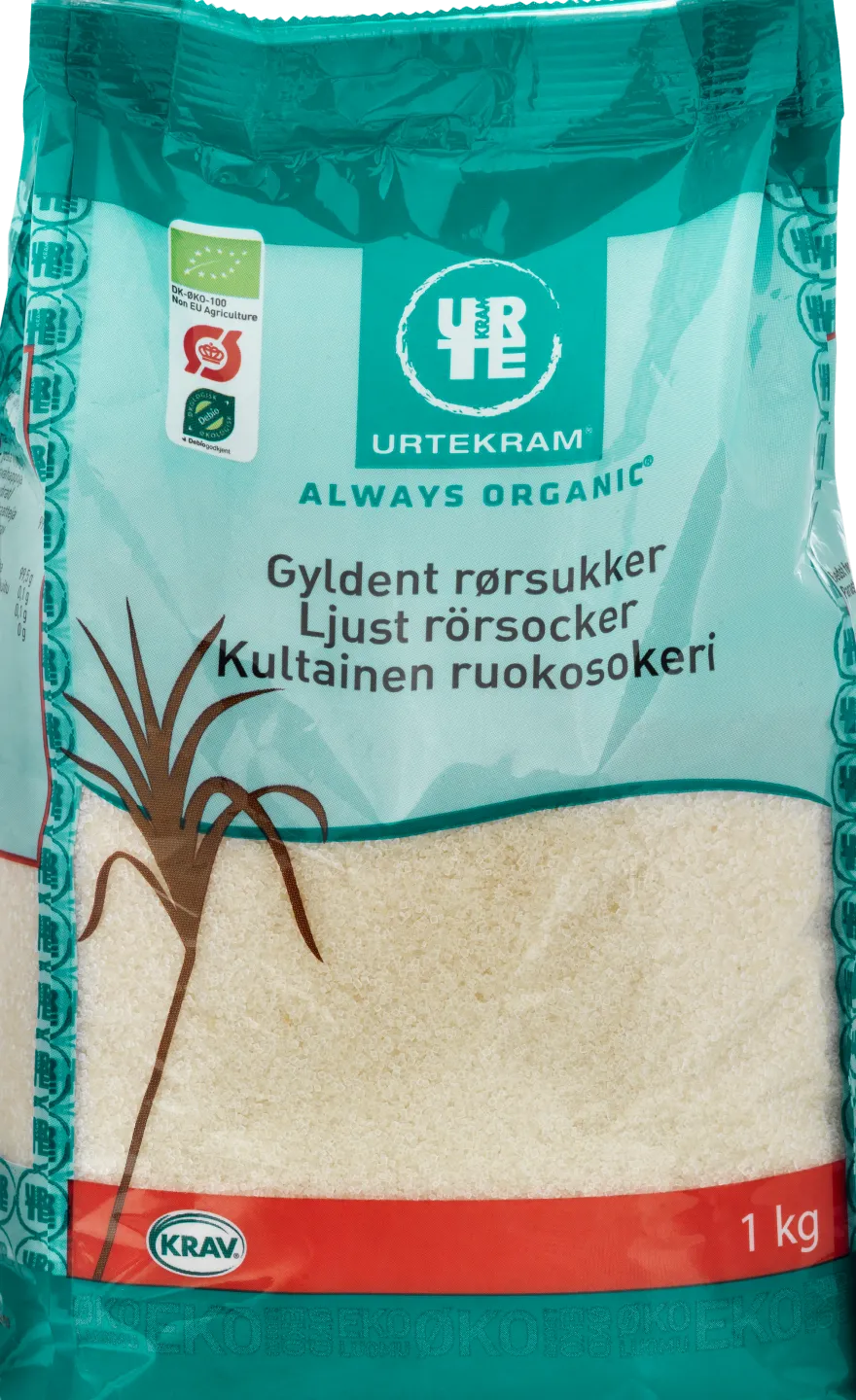 Urtekram Luomu Kultainen Ruokosokeri