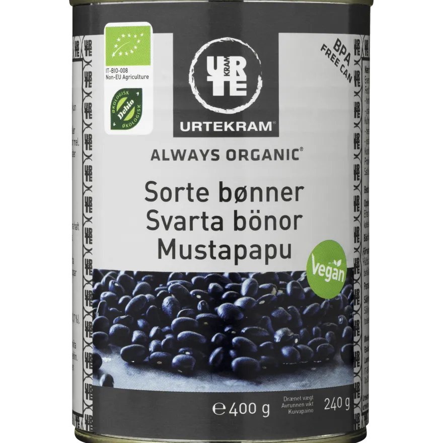 Urtekram Luomu Mustapapu säilyke