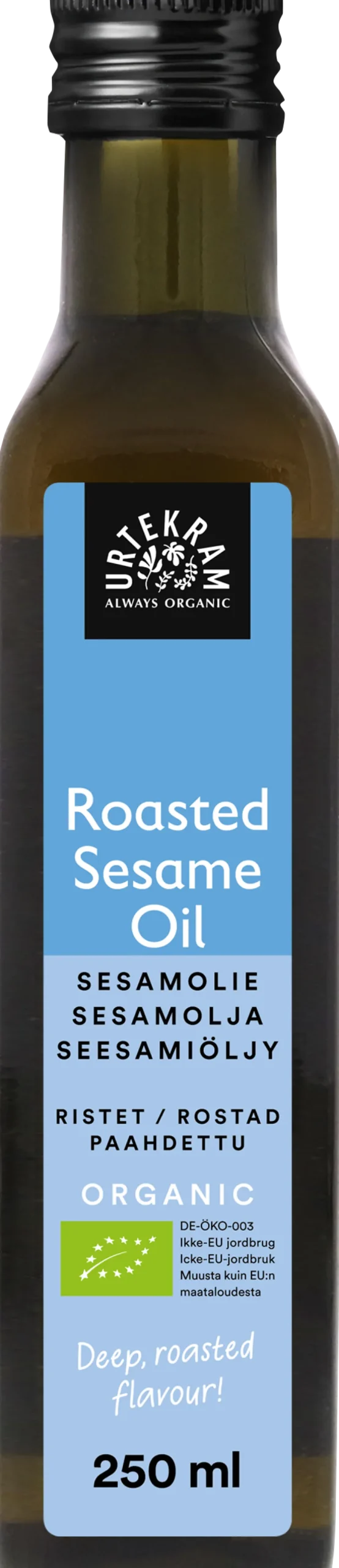 Urtekram Luomu Paahdettu Seesamiöljy