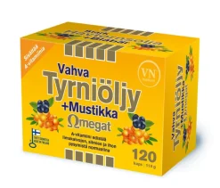 Vahva Tyrniöljy + Mustikka Omegat