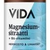 Vida Magnesiumsitraatti + B6 (Parasta ennen 30.10.2026)