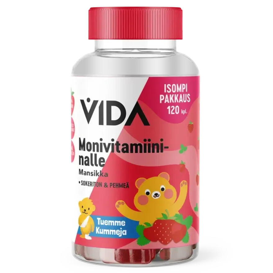 Vida Monivitamiininalle Mansikka