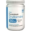 Vire D3-vitamiini 50 mikrog Purutabletti Mansikka-Vadelma