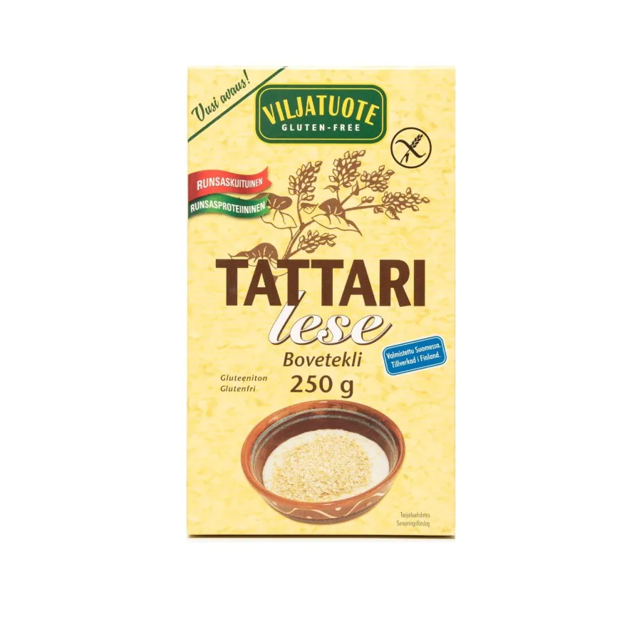 Virtasalmen Viljatuote Gluteeniton Tattarilese (Parasta ennen 05.12.2026)