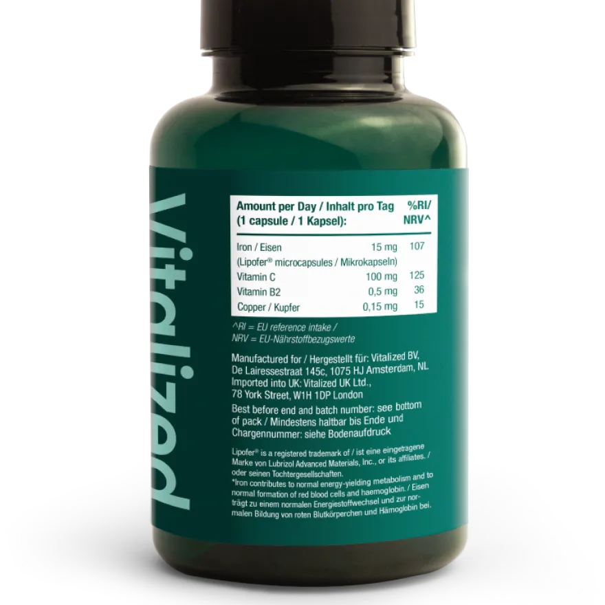 Vitalized Iron+ / Eisen+ 15 mg