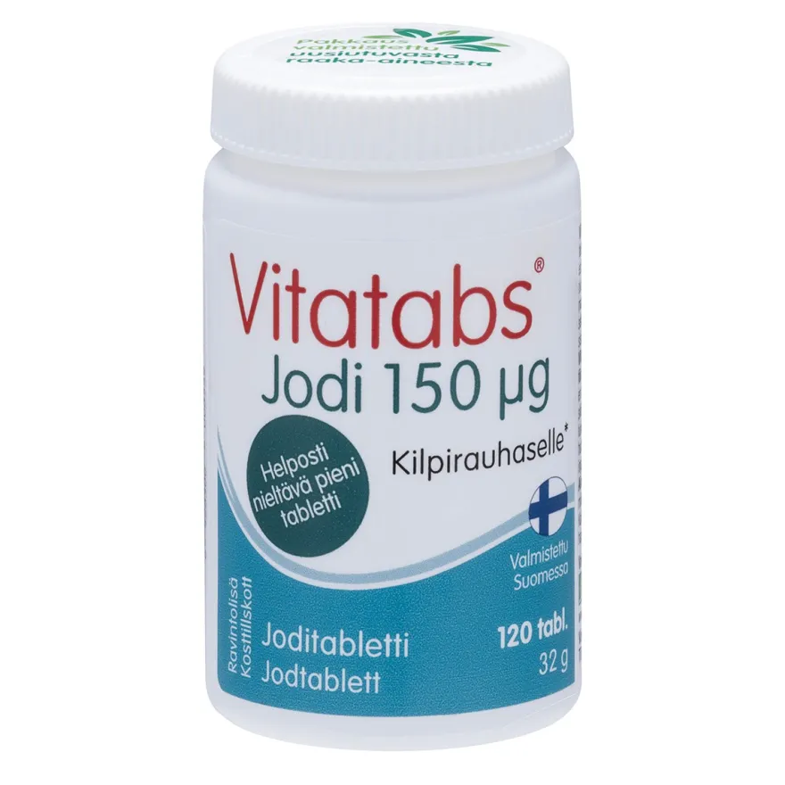 Vitatabs Jodi 150 mikrog