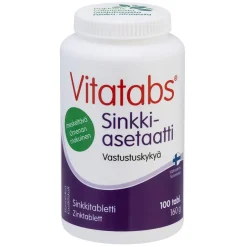 Vitatabs Sinkkiasetaatti