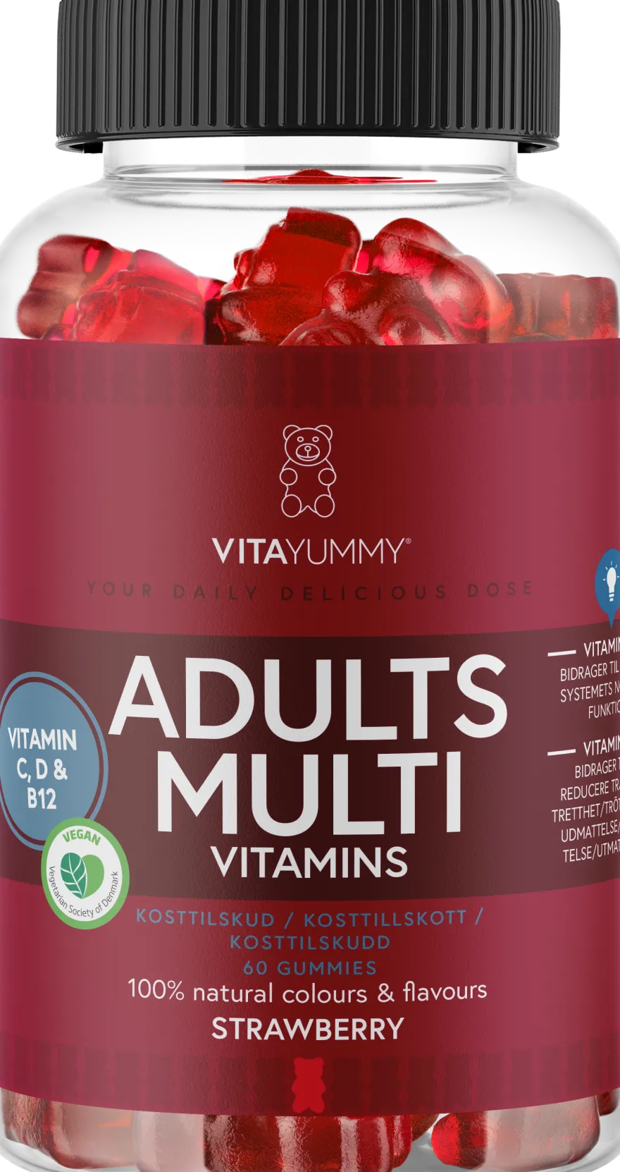 VitaYummy Adults Multivitamins Strawberry