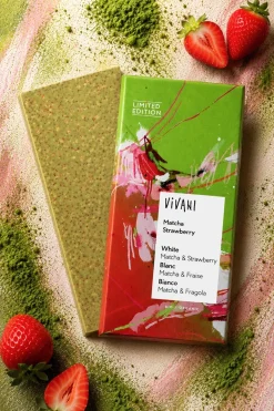 Vivani Luomu Matcha Mansikka Valkosuklaa