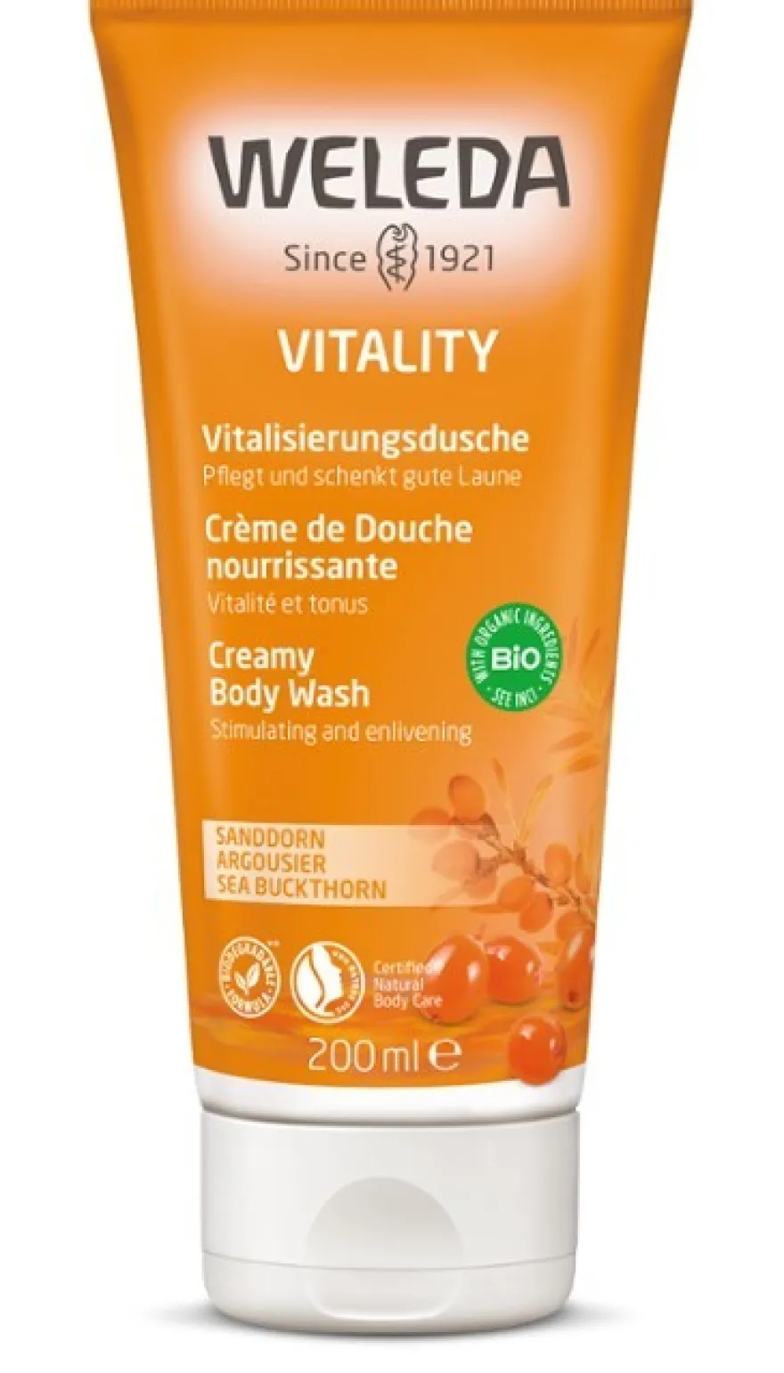 Weleda Sea Buckthorn Creamy Suihkuvoide