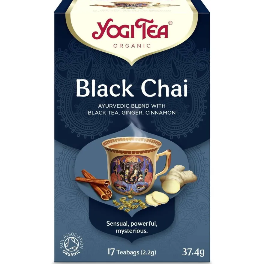 YogiTea Luomu Black Chai tee