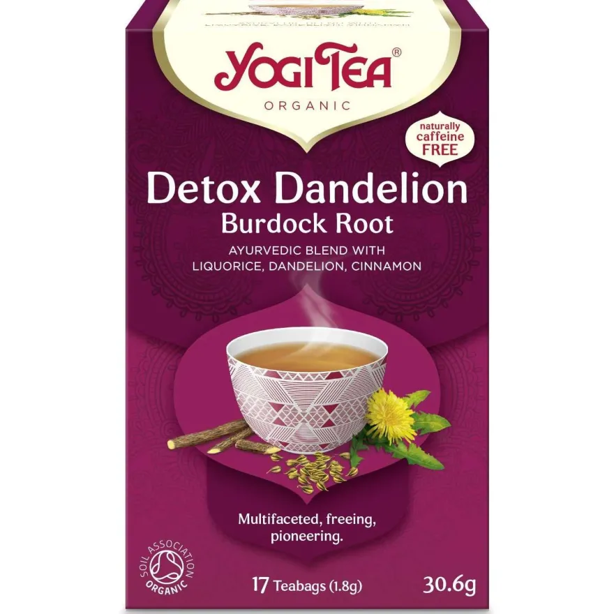 YogiTea Luomu Detox Dandelion tee