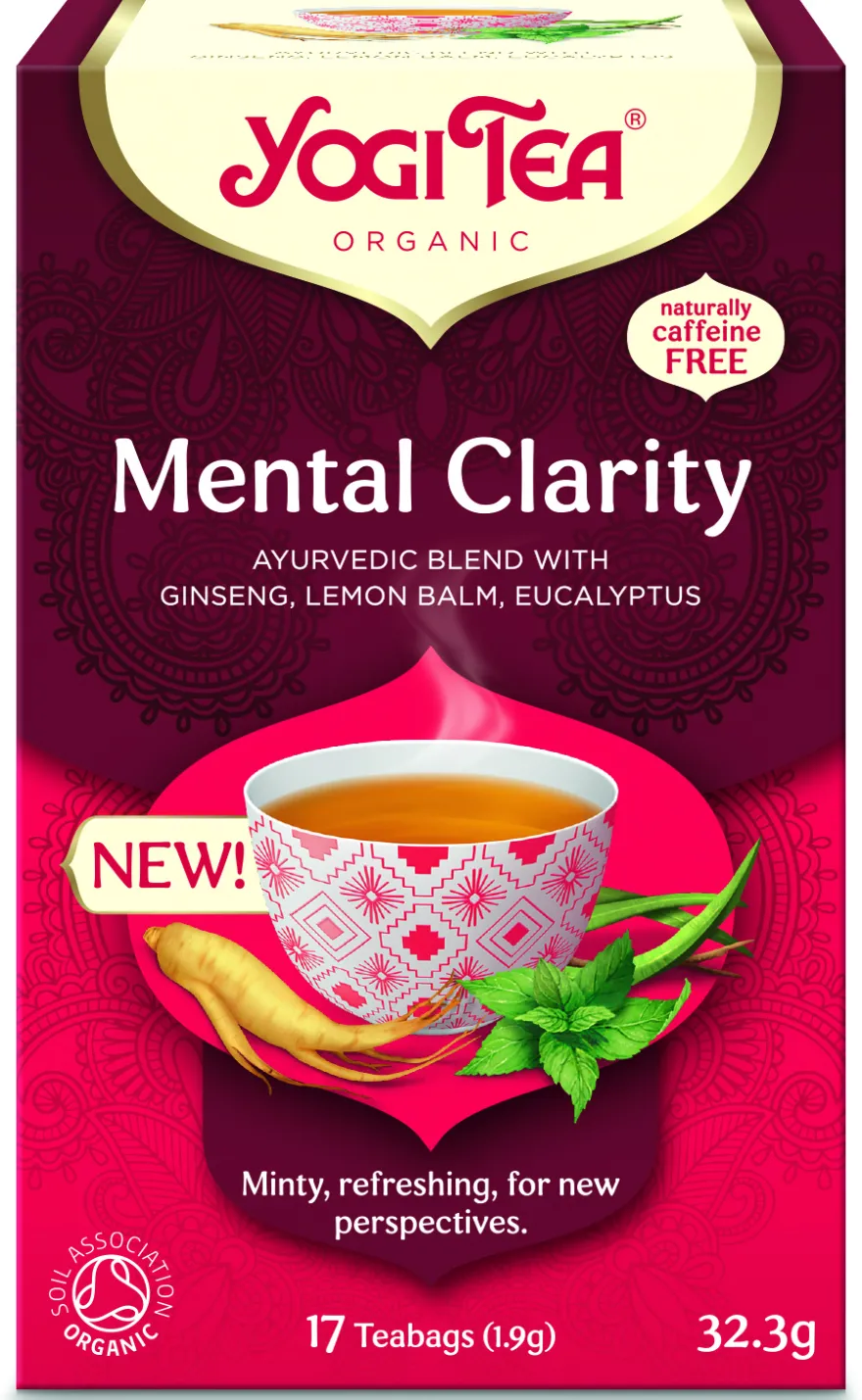 YogiTea Luomu Mental Clarity Tee
