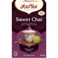 YogiTea Luomu Sweet Chai tee